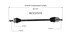 NCV37070 by GSP AUTO PARTS NORTH AMERICA INC - NEW CV Axle