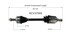 NCV37069 by GSP AUTO PARTS NORTH AMERICA INC - NEW CV Axle