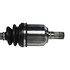 NCV37071 by GSP AUTO PARTS NORTH AMERICA INC - CV Axle - Front Left, 26.77 in. Length, with Boot, ABS Tone Ring and Nut