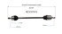 NCV37073 by GSP AUTO PARTS NORTH AMERICA INC - NEW CV Axle