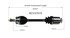 NCV37075 by GSP AUTO PARTS NORTH AMERICA INC - New CV Axle - Front Right, 2013-2016 Hyundai Santa Fe, 2014-2015 Kia Sorento, 3.3L V6