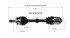 NCV37076 by GSP AUTO PARTS NORTH AMERICA INC - NEW CV Axle