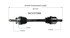 NCV37086 by GSP AUTO PARTS NORTH AMERICA INC - New CV Axle