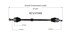 NCV37089 by GSP AUTO PARTS NORTH AMERICA INC - NEW CV Axle