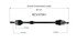 NCV37091 by GSP AUTO PARTS NORTH AMERICA INC - NEW CV Axle