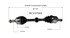 NCV37093 by GSP AUTO PARTS NORTH AMERICA INC - NEW CV Axle