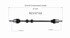 NCV37102 by GSP AUTO PARTS NORTH AMERICA INC - CV Axle Asm.