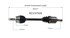 NCV37509 by GSP AUTO PARTS NORTH AMERICA INC - NEW CV Axle