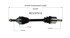 NCV37512 by GSP AUTO PARTS NORTH AMERICA INC - NEW CV AXLE