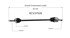 NCV37526 by GSP AUTO PARTS NORTH AMERICA INC - CV AXLE