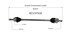 NCV37530 by GSP AUTO PARTS NORTH AMERICA INC - CV AXLE