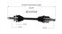 NCV37534 by GSP AUTO PARTS NORTH AMERICA INC - NEW CV AXLE