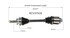 NCV37535 by GSP AUTO PARTS NORTH AMERICA INC - NEW CV AXLE