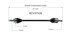 NCV37539 by GSP AUTO PARTS NORTH AMERICA INC - NEW CV AXLE