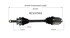 NCV37553 by GSP AUTO PARTS NORTH AMERICA INC - NEW CV AXLE