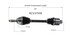 NCV37558 by GSP AUTO PARTS NORTH AMERICA INC - NEW CV AXLE