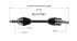 NCV37561 by GSP AUTO PARTS NORTH AMERICA INC - NEW CV AXLE