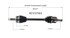 NCV37563 by GSP AUTO PARTS NORTH AMERICA INC - NEW CV AXLE