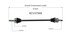 NCV37568 by GSP AUTO PARTS NORTH AMERICA INC - NEW CV AXLE