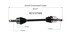 NCV37569 by GSP AUTO PARTS NORTH AMERICA INC - NEW CV AXLE