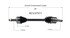 NCV37571 by GSP AUTO PARTS NORTH AMERICA INC - NEW CV AXLE