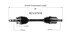 NCV37578 by GSP AUTO PARTS NORTH AMERICA INC - New CV Axle