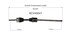 NCV40047 by GSP AUTO PARTS NORTH AMERICA INC - NEW CV AXLE