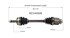 NCV40506 by GSP AUTO PARTS NORTH AMERICA INC - NEW CV AXLE