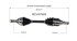 NCV47000 by GSP AUTO PARTS NORTH AMERICA INC - NEW CV Axle