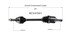 NCV47001 by GSP AUTO PARTS NORTH AMERICA INC - NEW CV AXLE