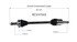 NCV47022 by GSP AUTO PARTS NORTH AMERICA INC - NEW CV Axle