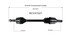 NCV47027 by GSP AUTO PARTS NORTH AMERICA INC - NEW CV Axle