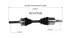 NCV47036 by GSP AUTO PARTS NORTH AMERICA INC - NEW CV AXLE