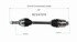 NCV47070 by GSP AUTO PARTS NORTH AMERICA INC - NEW CV Axle