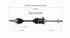 NCV47076 by GSP AUTO PARTS NORTH AMERICA INC - GSP CV Axle