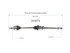 NCV47079 by GSP AUTO PARTS NORTH AMERICA INC - CV Axle Asm.