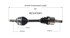 NCV47091 by GSP AUTO PARTS NORTH AMERICA INC - NEW CV AXLE