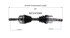 NCV47095 by GSP AUTO PARTS NORTH AMERICA INC - NEW CV AXLE