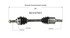 NCV47501 by GSP AUTO PARTS NORTH AMERICA INC - NEW CV AXLE