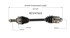 NCV47523 by GSP AUTO PARTS NORTH AMERICA INC - NEW CV AXLE