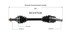 NCV47536 by GSP AUTO PARTS NORTH AMERICA INC - CV AXLE