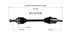 NCV47538 by GSP AUTO PARTS NORTH AMERICA INC - NEW CV AXLE