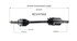 NCV47552 by GSP AUTO PARTS NORTH AMERICA INC - NEW CV AXLE