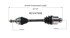 NCV47556 by GSP AUTO PARTS NORTH AMERICA INC - NEW CV AXLE