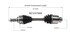 NCV47568 by GSP AUTO PARTS NORTH AMERICA INC - NEW CV AXLE