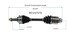 NCV47579 by GSP AUTO PARTS NORTH AMERICA INC - NEW CV AXLE