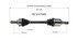 NCV47580 by GSP AUTO PARTS NORTH AMERICA INC - NEW CV AXLE