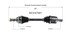 NCV47591 by GSP AUTO PARTS NORTH AMERICA INC - New CV Axle