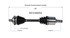 NCV48002 by GSP AUTO PARTS NORTH AMERICA INC - NEW CV Axle