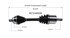 NCV48506 by GSP AUTO PARTS NORTH AMERICA INC - NEW CV AXLE